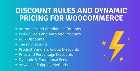 Discount Rules and Dynamic Pricing for WooCommerce