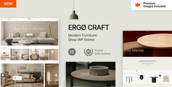 ErgoCraft - Furniture Shop WordPress Theme