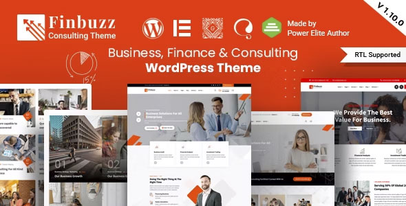 Finbuzz - Corporate Business WordPress Theme