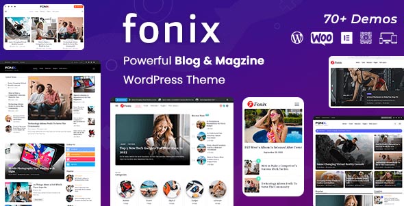 Fonix - Newspaper & Magazine WordPress Theme