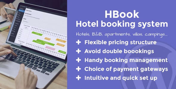 HBook - Hotel booking system - WordPress Plugin