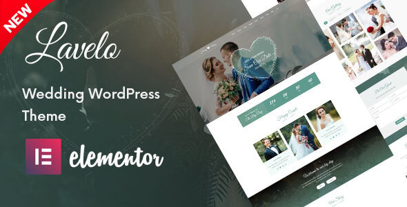 Lavelo - Wedding WordPress Theme