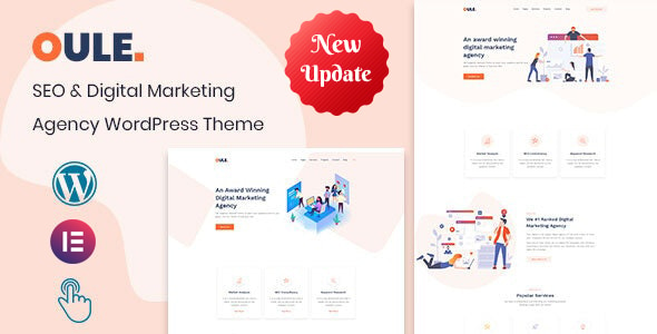 Oule - Digital Marketing Agency WordPress Theme