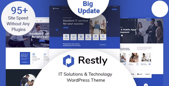 Restly - IT Solutions & Technology WordPress Theme