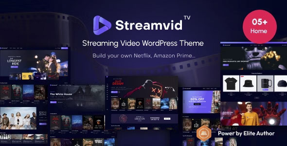 StreamVid - Streaming Video WordPress Theme