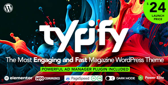 Typify - Newspaper & Magazine WordPress Theme