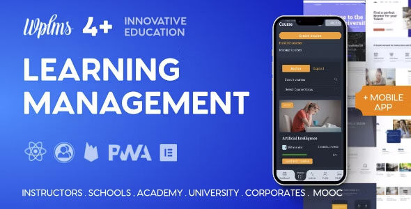 WPLMS - Learning Management System for WordPress, Education Theme