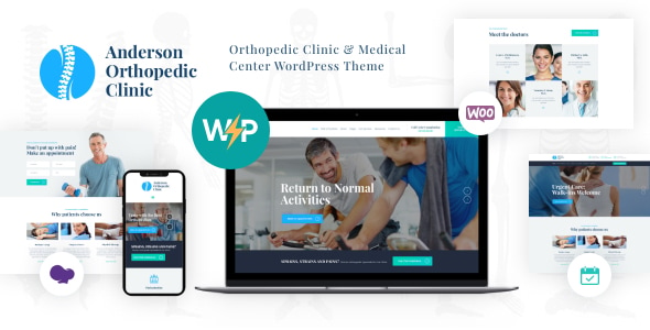 Anderson - Orthopedic Clinic WordPress Theme