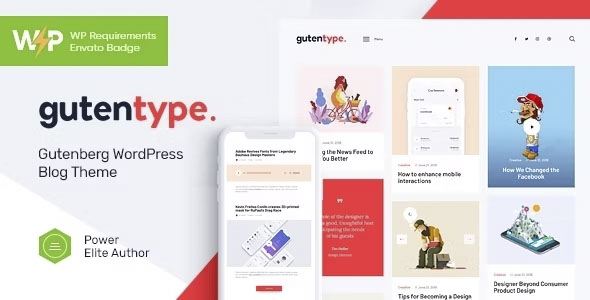 Gutentype - 100% Gutenberg WordPress Theme