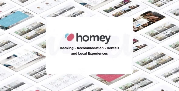 Homey - Booking and Rentals WordPress Theme