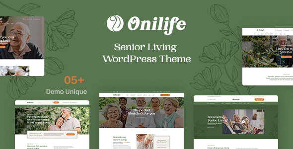 Onilife - Senior Living WordPress Theme