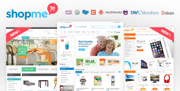 ShopMe - Woocommerce WordPress Theme