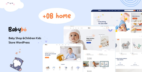 BabyBo - Baby Shop and Children Kids Store WordPress Theme