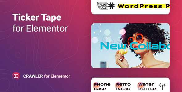 Crawler - Ticker Plugin for Elementor