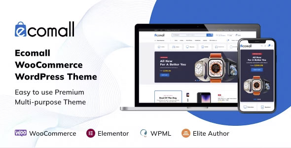 Ecomall - Elementor Electronics WooCommerce Theme