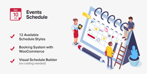 Events Schedule - Events WordPress Plugin