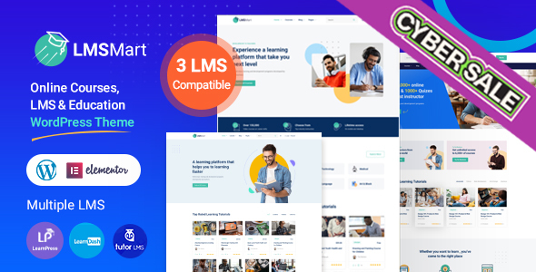 LMSmart - Education WordPress Theme