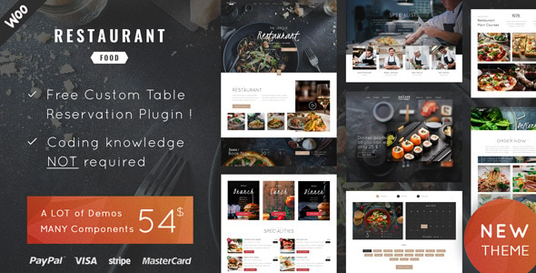 Ristorante - Restaurant WordPress Theme