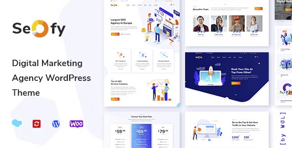 Seofy - Digital Marketing Agency WordPress Theme