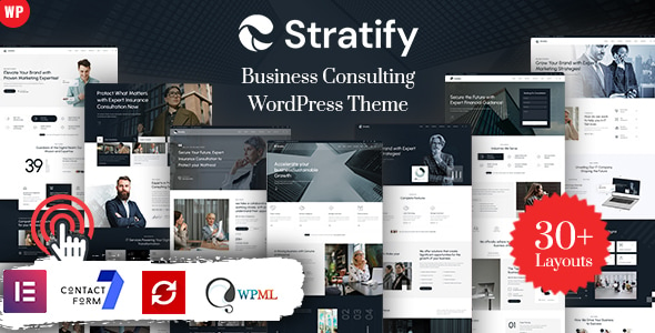 Stratify - Business Consulting WordPress Theme