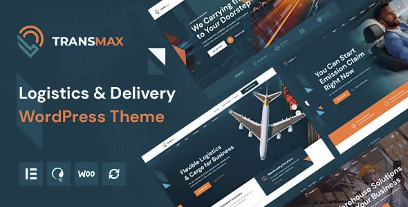 Transmax - Logistics & Delivery Company WordPress Theme