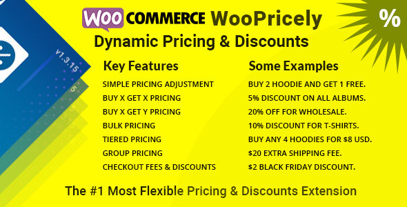 WooPricely - Dynamic Pricing & Discounts Discounts for WooCommerce