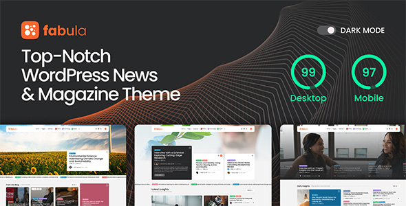 Fabula - News & Magazine WordPress Theme