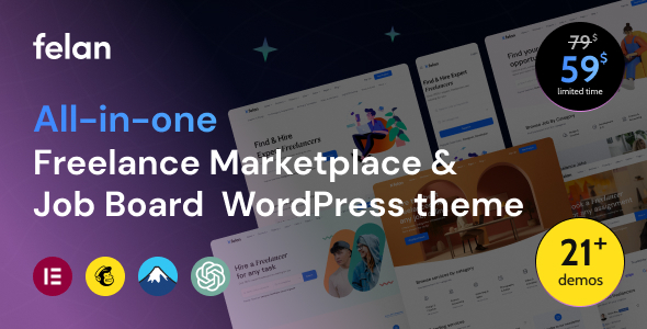 Felan - Freelance Marketplace and Job Board WordPress Theme