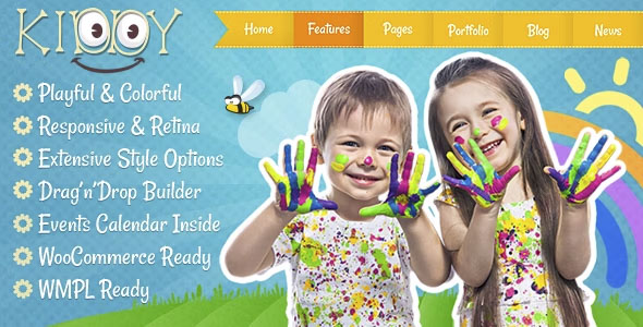 Kiddy - Children WordPress theme