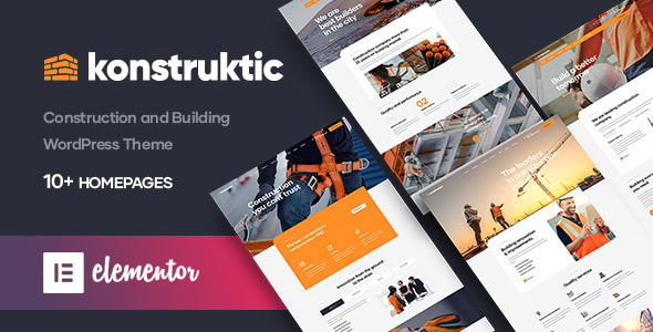 Konstruktic - Construction & Building WordPress Theme