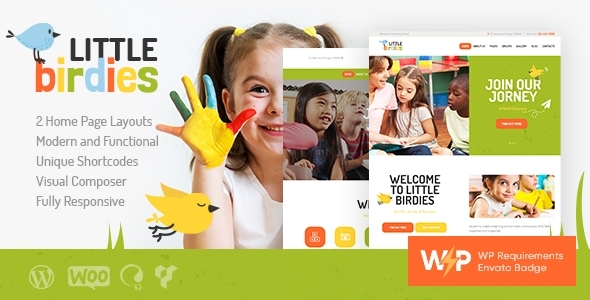 Little Birdies - Multipurpose Children WP Theme