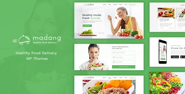 Madang - Healthy Food Delivery Nutrition Theme