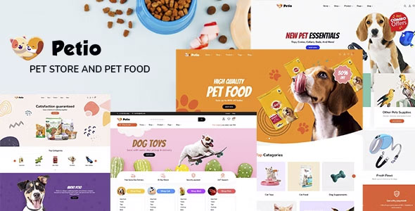 Petio - Pet Store WooCommerce WordPress Theme