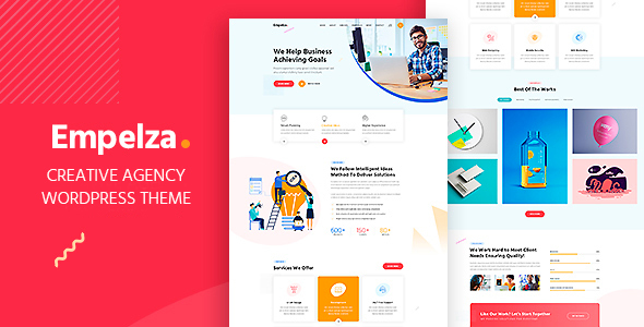 Empelza - Creative Agency & Portfolio WordPress Theme