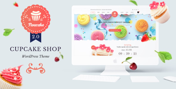 Noucake - Bakery WordPress Theme