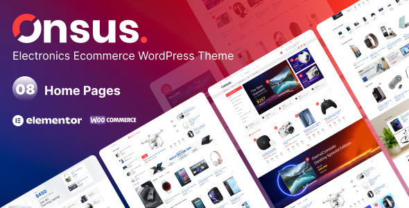 Onsus - Electronics E-commerce WordPress Theme