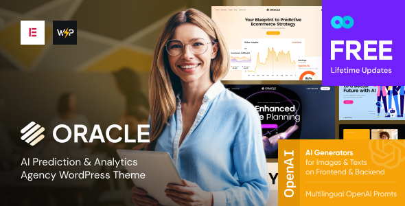 Oracle - AI Prediction & Analytics Agency WordPress Theme