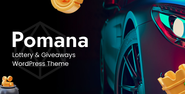 Pomana - Lottery & Giveaways WordPress Theme