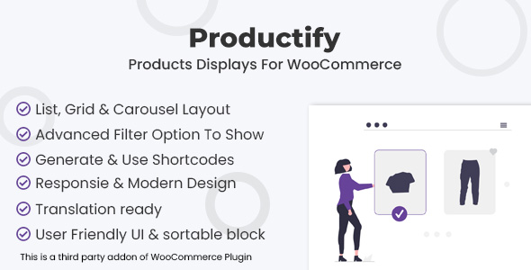 Productify - Products Displays For WooCommerce