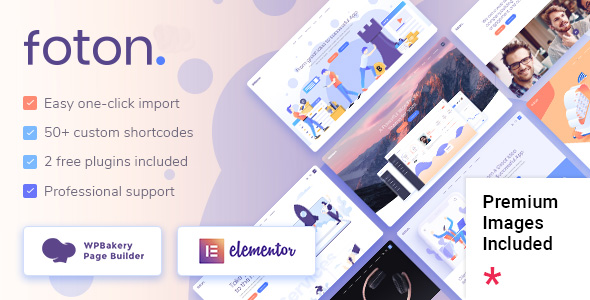 Foton - A Multi-concept Software Landing Theme