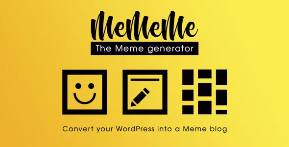 MeMeMe - The Meme Generator - WP Plugin