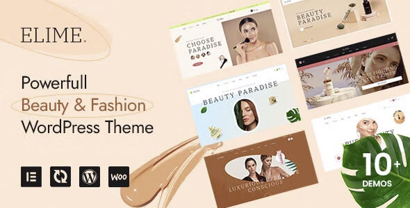 Elime - Multipurpose Cosmetics & Fashion WordPress Theme