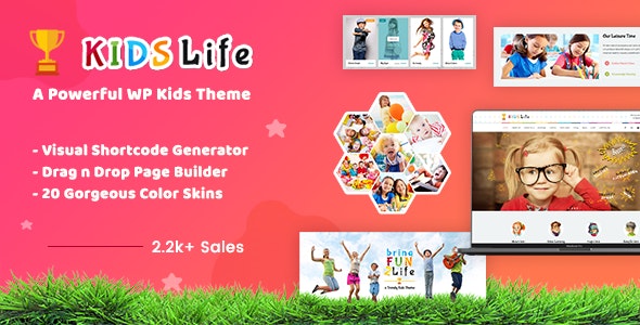 Kids Life - Children School Theme