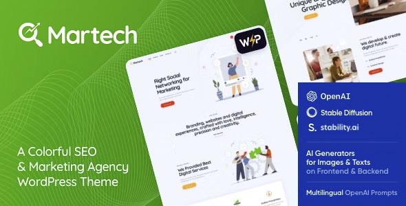 MarTech - Marketing Agency WordPress Theme