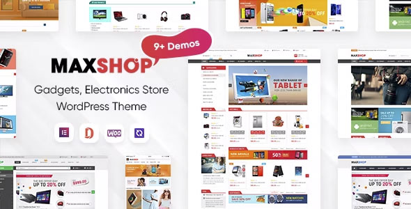 MaxShop - Electronics Store Elementor WooCommerce WordPress Theme