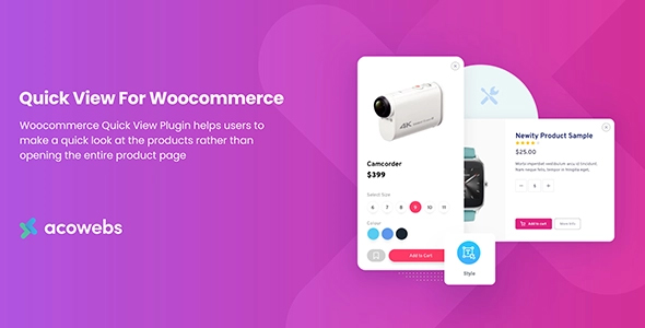 Woo Quick View - An Interactive Product Quick View for WooCommerce