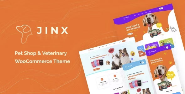 Jinx - Pet Shop & Veterinary WooCommerce Theme
