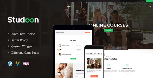 Studeon - Education Center & Training Courses Theme