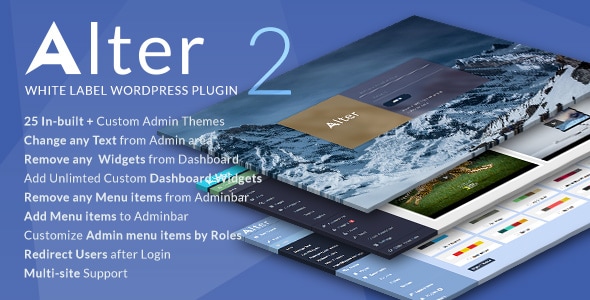 WpAlter - White Label Wordpress Plugin