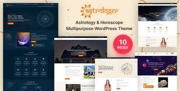 Astro Theme - Horoscope and Astrology WordPress Theme